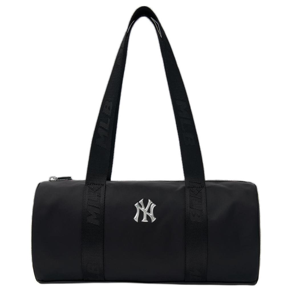 MLB Nylon Portable One Shoulder Travel Bag Regular Unisex Black Casual 3ABQL024N-50BKS