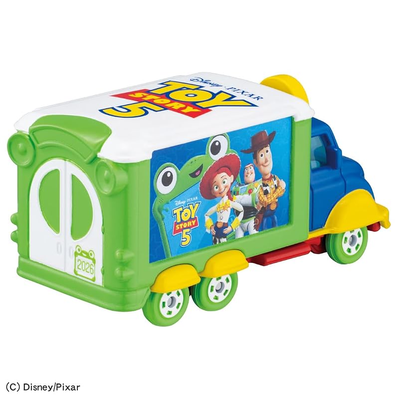 TAKARA TOMY Tomica Dream Tomica SP Disney Motors Jolly Float Toy Story 5 Miniature Car Toy (Ages 3 and up)