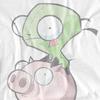 Invader Zim Unisex Adult Gir & Pig T-Shirt