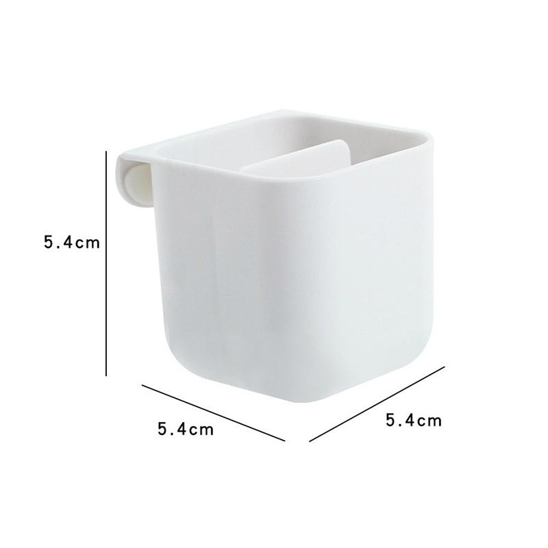 PC Screen Pen Holder Wall Mounted Desktop Storage Box Desk Pencil Organizer Office Desktop Organizer School Stationery Holders