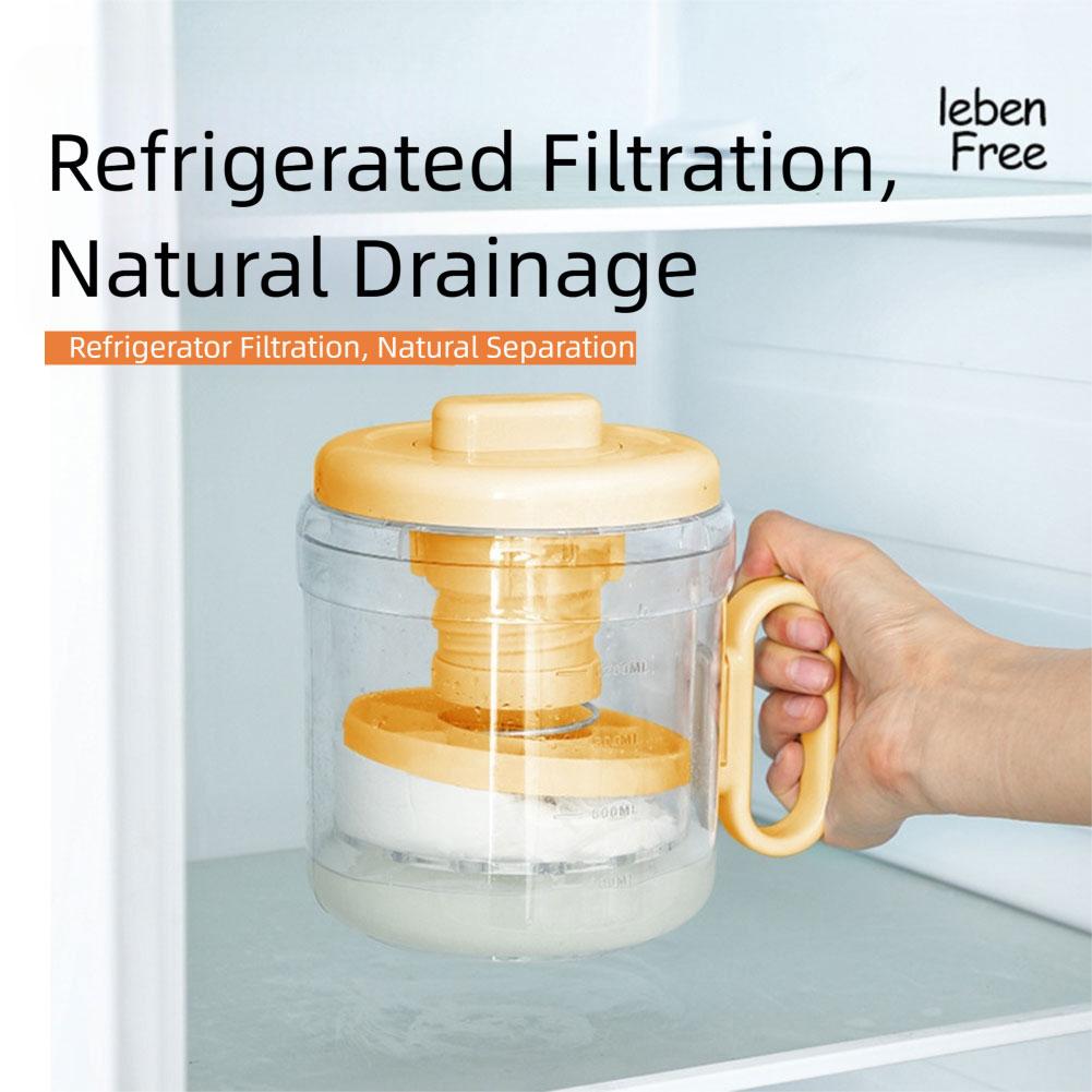 Yogurts Strainer With Lid For Yogurts Whey Separation Efficient Whey Separator Cheese Maker Present Idea