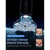 Electric Razor for Me, 3-Blade Rotary Shaving System,Waterproof Wet Dry Cordless Razor,Touch Switch,Type-C Fast Charging,Digital Display,Travel Lock
