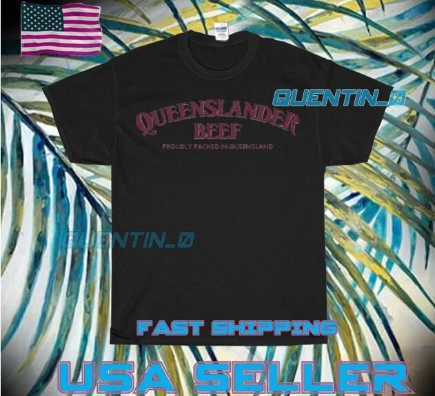 NEW Shirt PREMIUM QUEENSLANDER BEEF LOGO T-Shirt FUNNY SIZE S-5XL 4XL