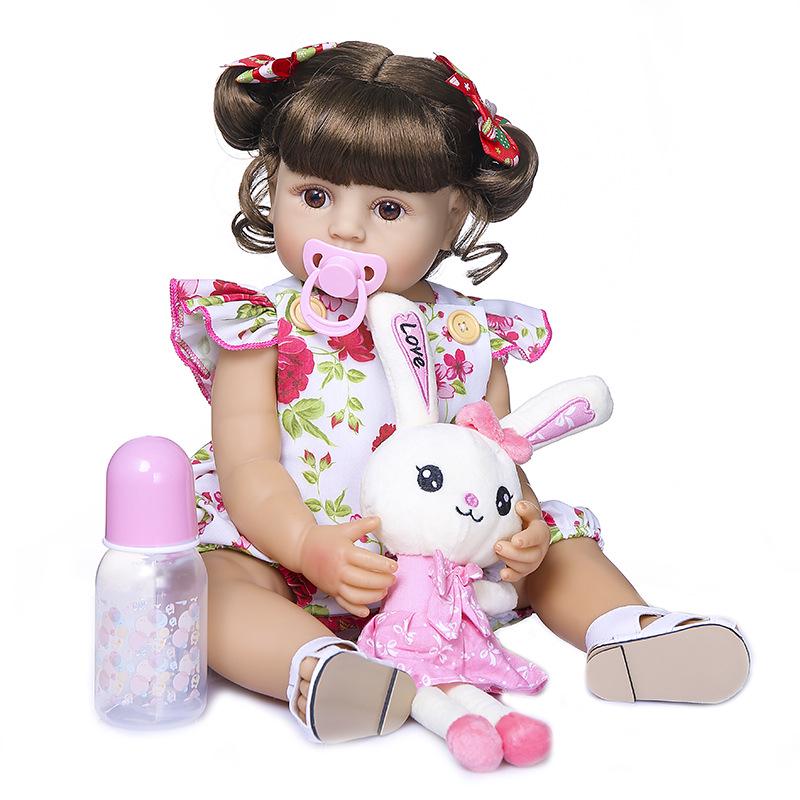 NPK Genuine 55CM Waterproof Full Silicone Reborn Baby Doll