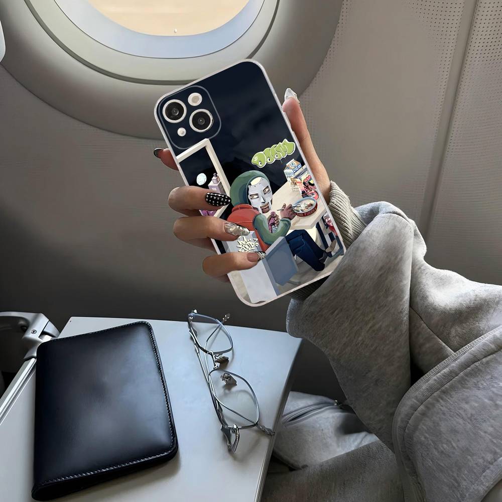 M-MF Rapper D-DOOM For IPhone 17 16 16e 15 14 13 12 11 Pro Max Mini Plus Phone Case