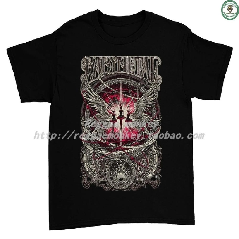 

Babymetal Band T-shirt Unisex Men Women Summer Short Sleeve Fashion Brand Tee Luxury Casual Vintage Tops1 XXXXXL чорний