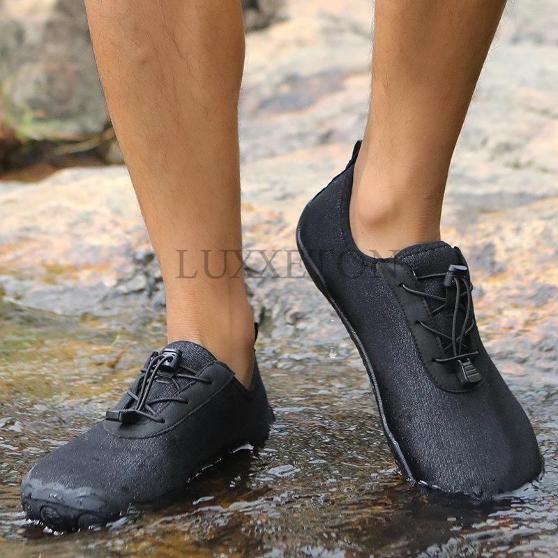 Men Aqua Shoes Barefoot Swimming Shoes Upstream Shoes Breathable Hiking Sneakers Quick Drying River Sea Water Women  Sport Shoes