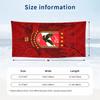 Al Ahly FC Beach Towel Quick Dry Soft MicrofiberSand Resistant Oversized Cabana Bath Sheet for Swimming Pool Travel Gift
