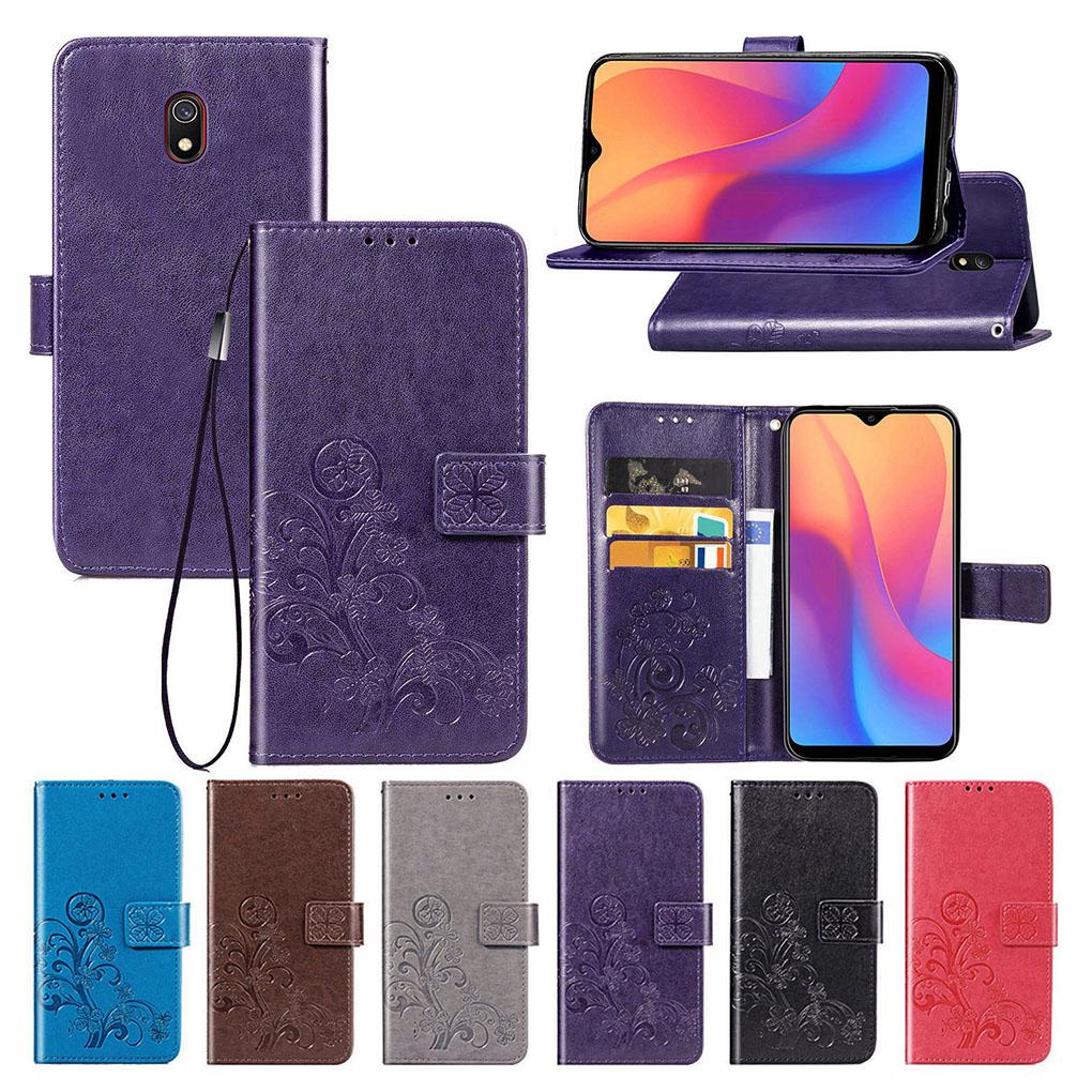 Phone Cover Wallet Phone Case Leather Mobile Holder Replacement for Redmi 4X
