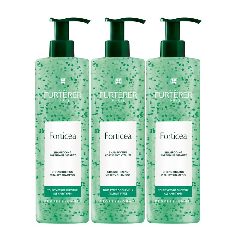 René Furterer Forticea Energizing Shampoo (3-Bottle Set)