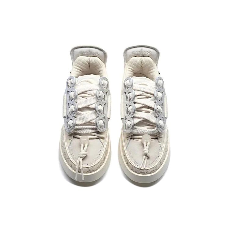 Li Ning Classic Series Fabric Leather Outdoor Non-Slip Wear-Resistant Low-Top Skate Shoes Men Sneakers Light-Antique-Yellow ALHS001-2