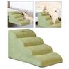 Dog Stairs for Bed Small Dogs and Cats 4 Tier Steps Sofa Car