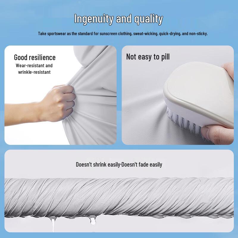 Jeanswest Unisex Ice Silk Sun Protection Hoodie