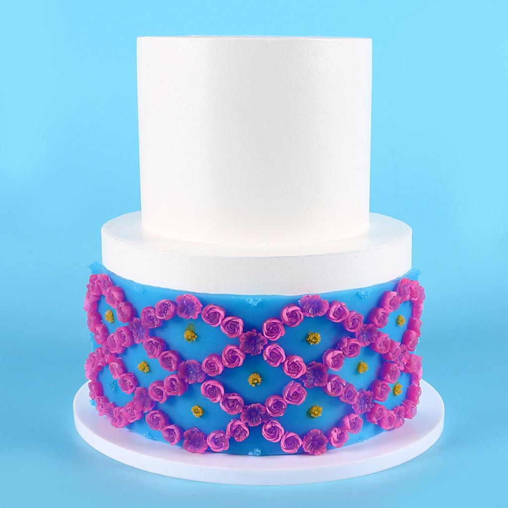 Little Rose & Leaves Mold Lace Fondant Silicone Mold Food-grade Material