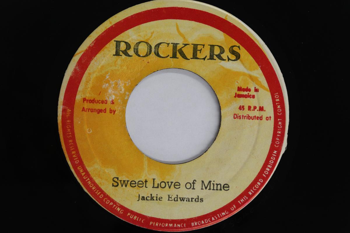 

7-дюймовая пластинка JACKIE EDWARDS Sweet Love Of Mine none Rockers 1978 Ямайка Регги Ска Даб Б/у