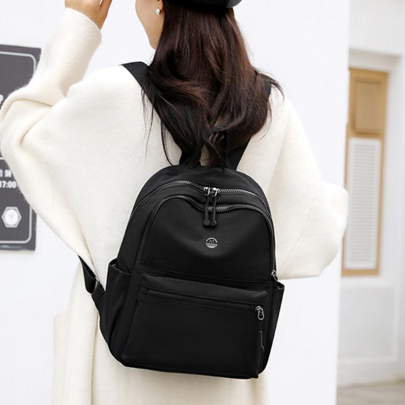 Schoolbag Outdoor Fashion Travel Nylon Cloth Versatile Backpack Lightweight New Large Capacity Fashion Small Backpack Backpack