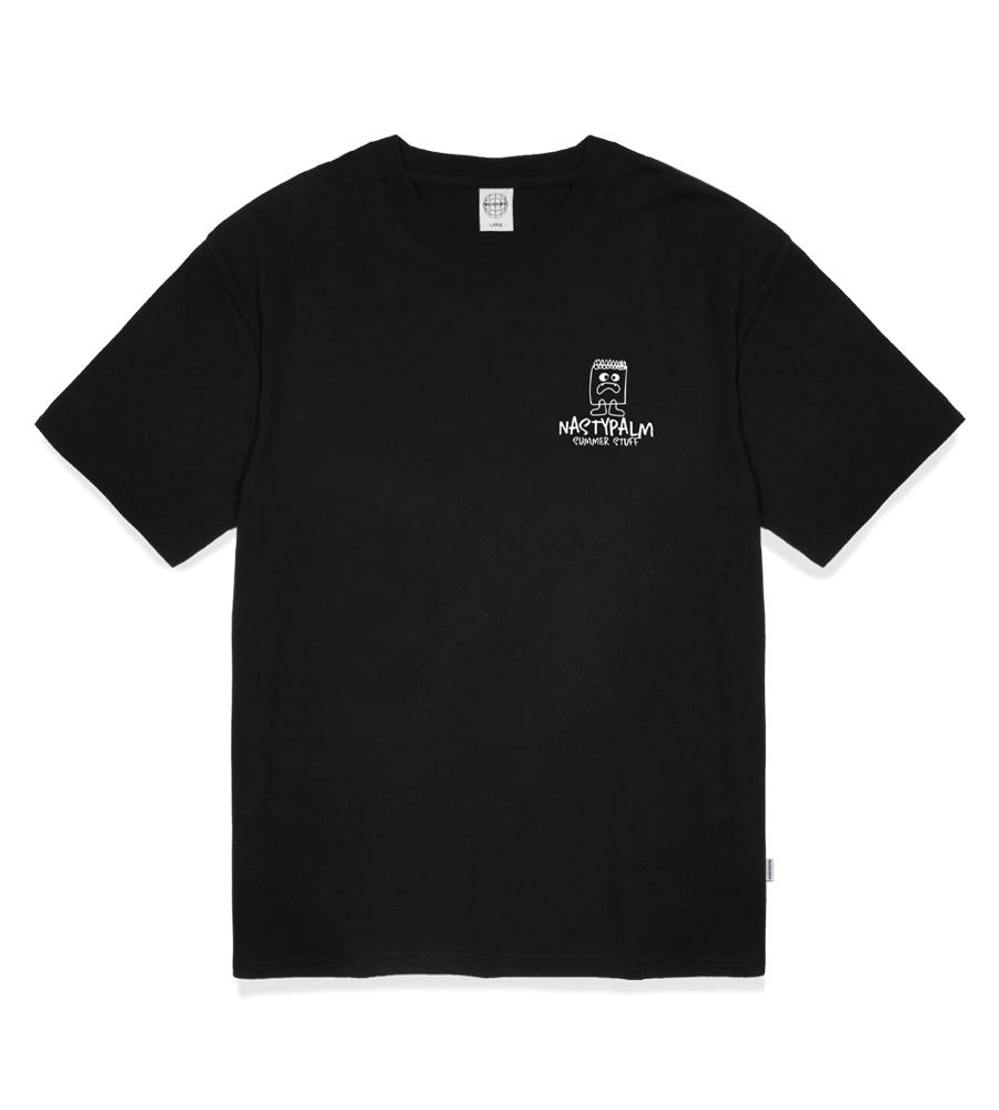 NP STUDIO Tommy Page Logo T-Shirt Black