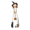 Exquisite Halloween Witch Figurines Cartoon Witch Ghost Ornaments Resin Witch Statue  Desktop