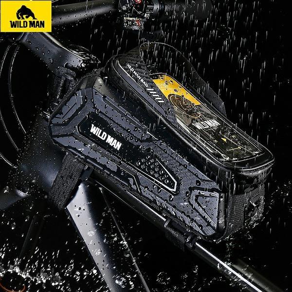 Wildman Etui/Uchwyt Rowerowy M M30 1L    Sakwa Na Ramę Czarna/Black