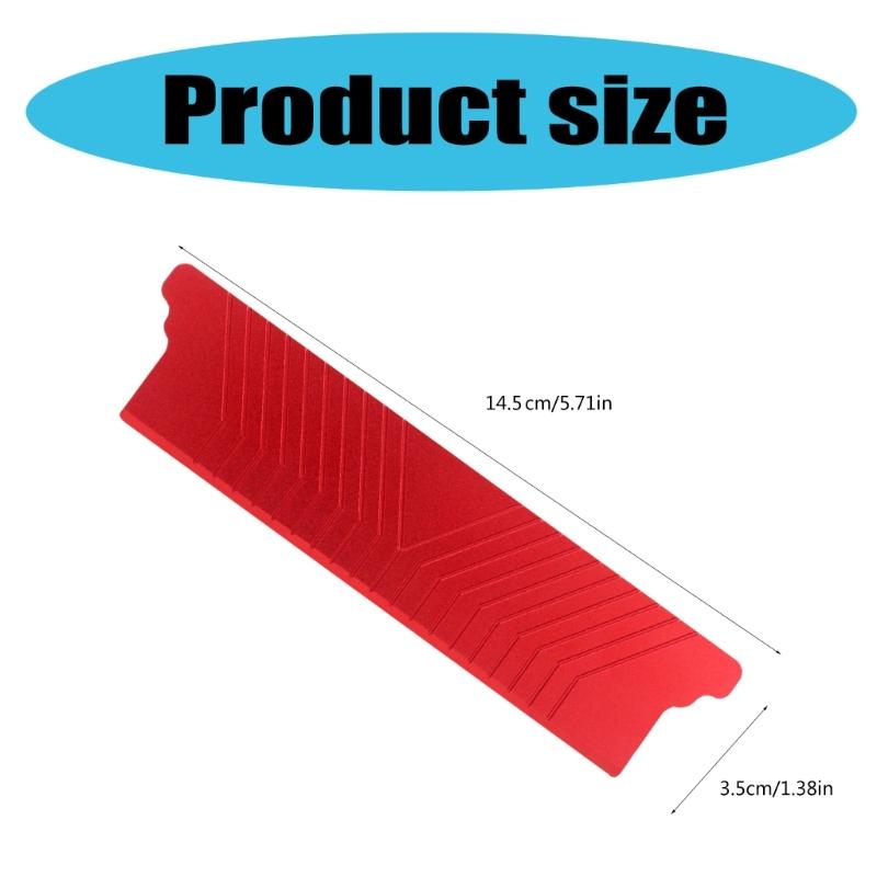 Computer Water Coolers Aluminum Alloy Memory Coolers Memory Cooling Vest Memory Heat Dissipation Pad for DDR5 Desktop