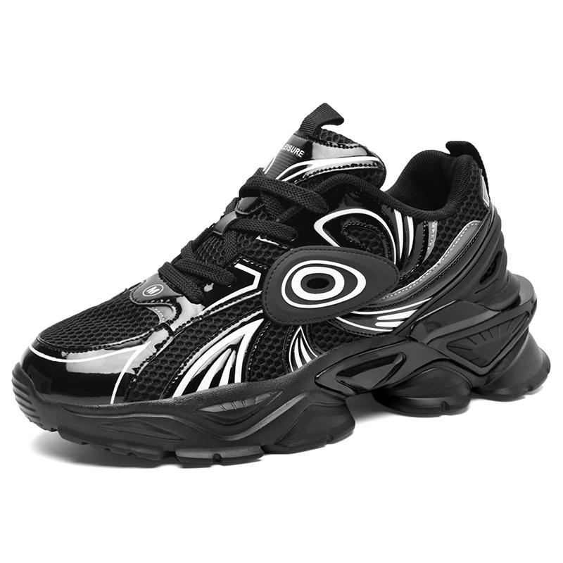 

Men s high-quality elevator casual sneakers new shoes four seasons soft-sole breathable light Joker outdoor running sports shoes 39