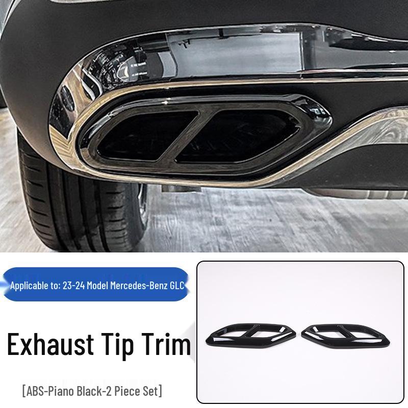 Pokrywa ramki końcówki wydechu kwadrofonicznej Mercedes-Benz GLC260/300 (Model 2023-2025)