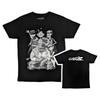 Gorillaz Μπλουζάκι George Spray Rock Επίσημο Νέο Μαύρο Unisex T-Shirt