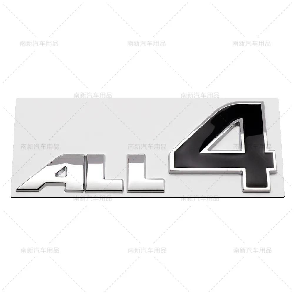 3D Metal ALL4 Car Rear Trunk Emblem Door Fender Badge For MINI Cooper JCW R60 R61 F54 F60 S D SD Countryman Paceman Stickers