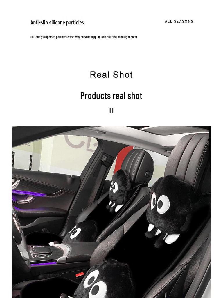 Luxuriöses Winter Plüsch Beheiztes Autositzkissen Set - Frostschutz, High-End Design für Frauen