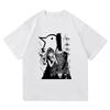 Goodnight Punpun T Shirt Fashion Retro Oyasumi Punpun Aiko Tanaka T-Shirt Unisex Anime Manga Vintage Sand Cotton Tees Shirts