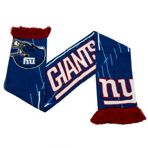 New York Giants Lenço jacquard One Size vermelho/azul