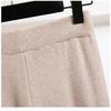 Dimanaf 2025 Autumn Plus Size Harlen Knitted Pants New Women Fashion Loose Vintage Wide-leg Pants