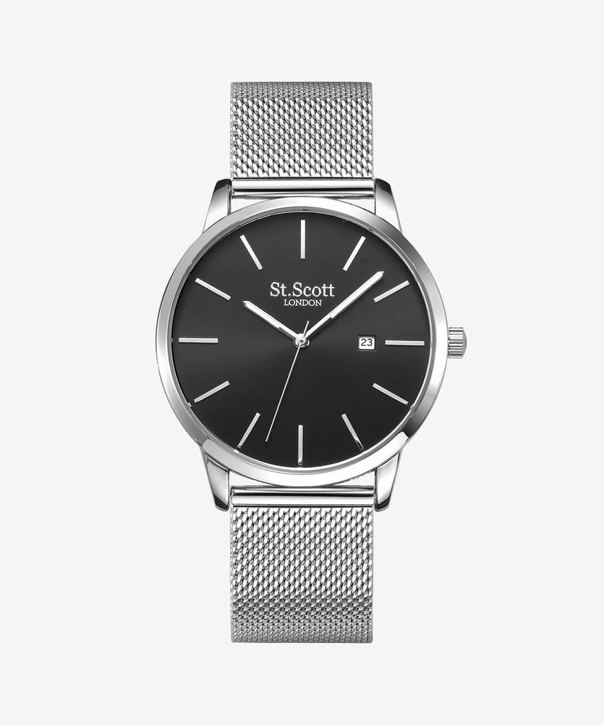 Seinteuseukoteuleondeon Mestor Date Watch (Select 1 Of 3) + Nato Band / St5112M