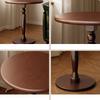 Round Coffee Table Wooden Sofas Side Tables Minimalist Modern Tea Table Luxury Living Room Center Tables Interior Furniture