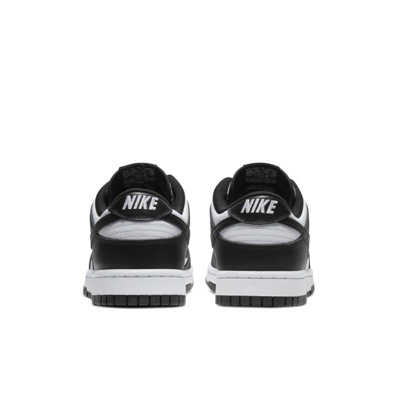 Nike Dunk Low Retro Men's Sneakers Retro Board Shoes Low Top Panda Colour Matching Black and White DD1391-100
