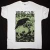 BRING ME THE HORIZON RABE UND TOTENKÖPFE Baumwolle Weiß T-Shirt Alle Größen US124