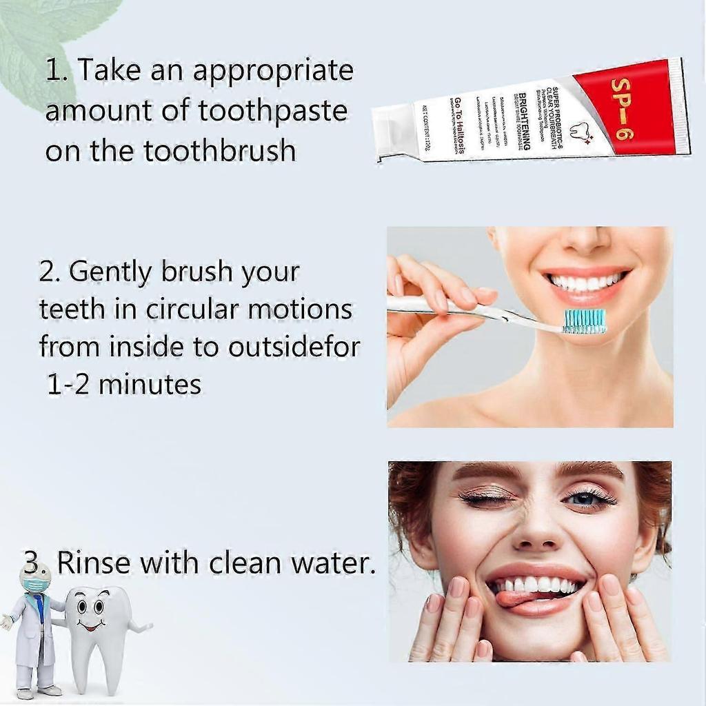 SP-6 Probiotic Toothpaste,Sp-6 Toothpaste Whitening