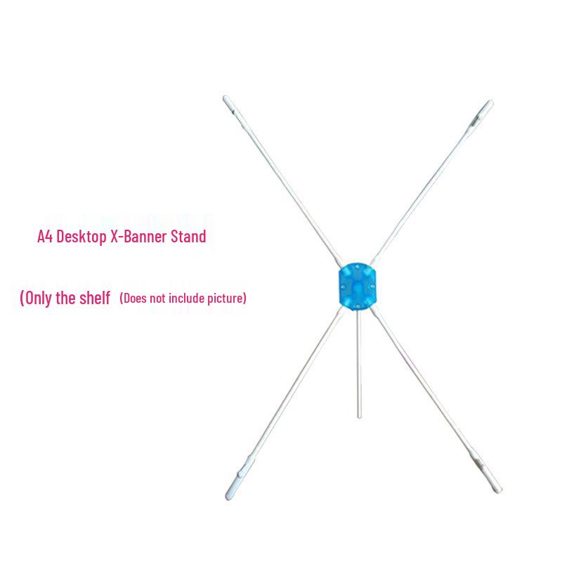 

Настольная мини X-баннерная стенка для постера: Складной рулонный держатель для дисплея для рекламы