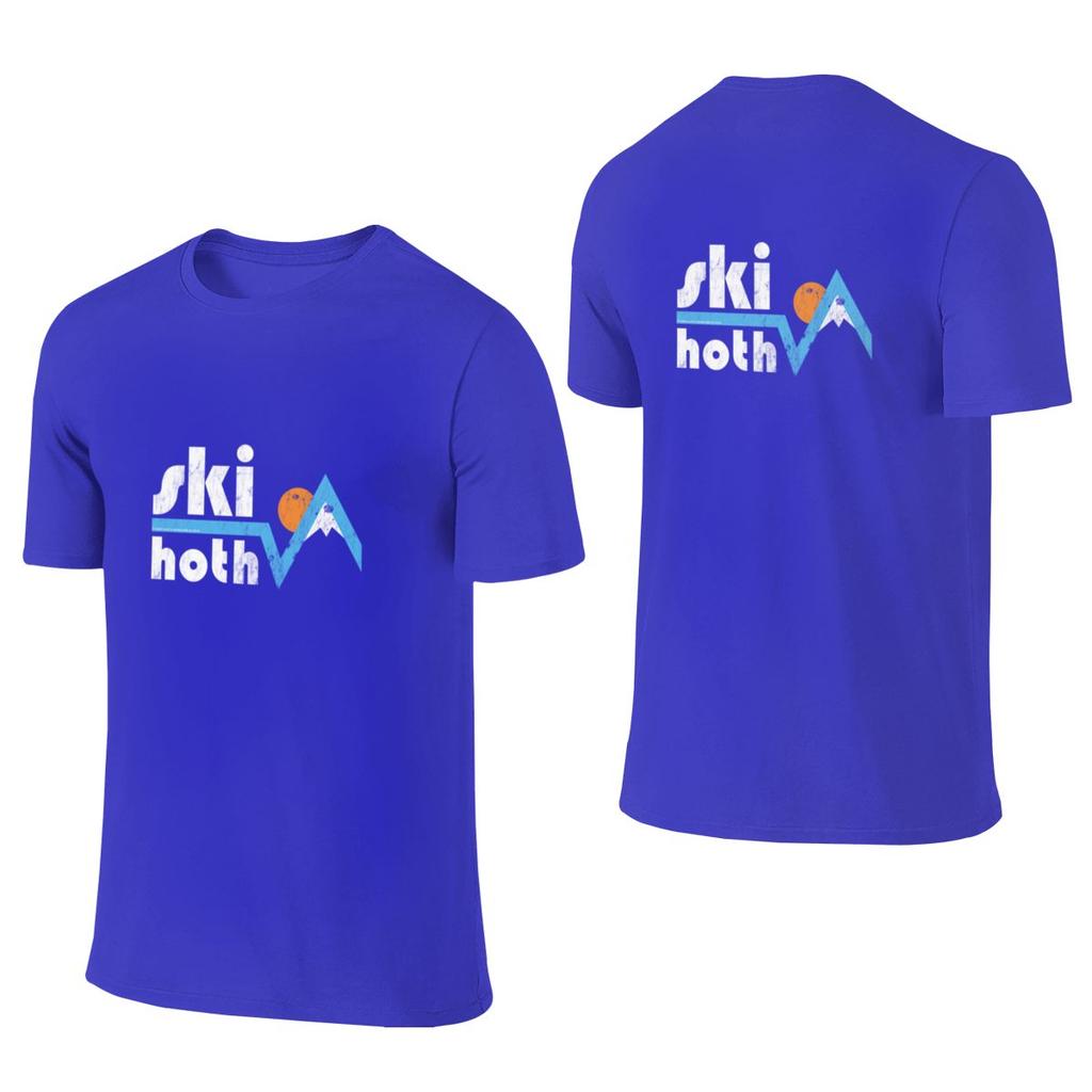 Ski Hoth Delicate Reversible Tshirt Light Casual Atmosphere Short Sleeve