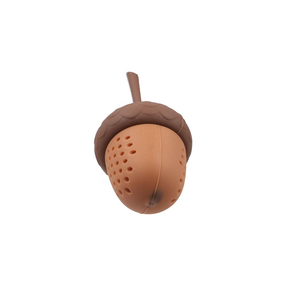 Silicone Acorn Tea Strainer Soft High Temperature Resistance Oak Nut Tea Infuser Spice Filter Tea Maker Tea Bag Strainer Home