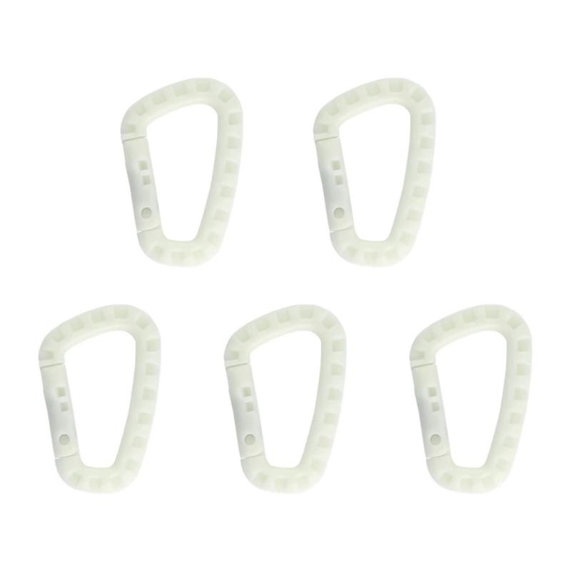 5pack Durability Outdoor Backpacks Clip Versatiles Portables Storage Mount Hook for Outdoor Activity 1