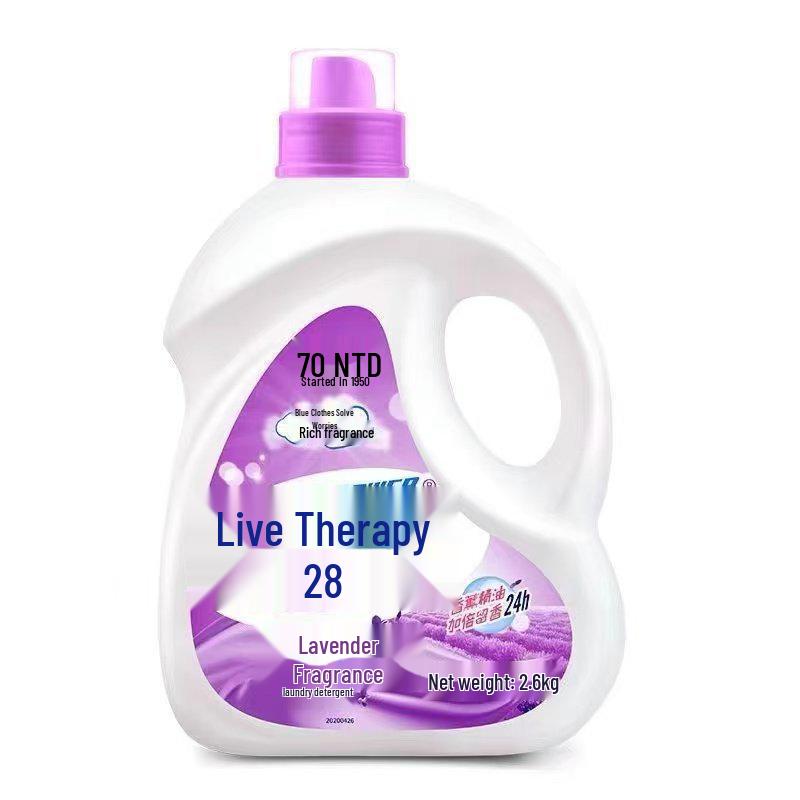 Vitality 28 Lavender Laundry Detergent Value Pack, 3.5kg & 2.6kg - Large Capacity, for Machine & Hand Wash, Long-lasting Scent
