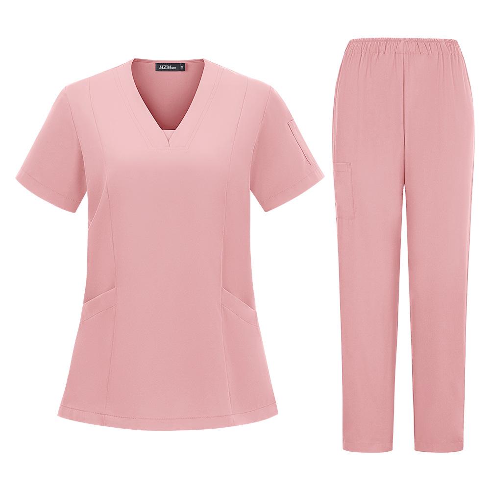 Unisex Quick-Drying Dental Clinic Scrub Suit and Surgical Gown