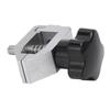 500N High Loading Capacity Push Pull Force Fixture Smooth Jaw Plate for Jaw Clamp Jaw Clamp Iron Alloy Tensile Tester