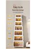 Movable Multi-layer Folding Storage Wardrobe with Wheels