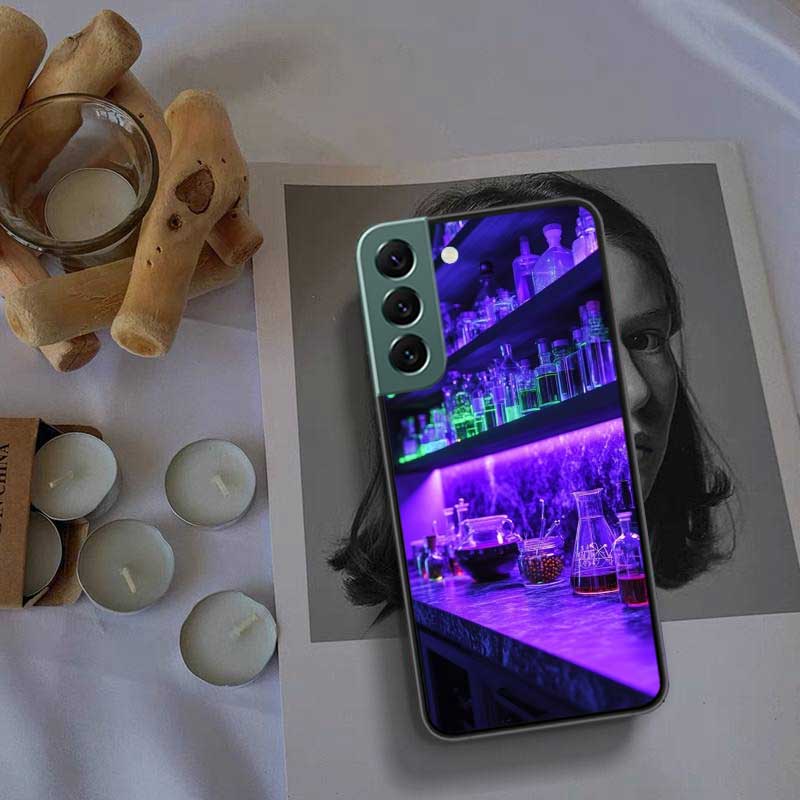 Experimental Vessel Materials, Biological Samples Phone Case For Samsung Galaxy S22 S25 Ultra S21 S10 Plus S26 Edge S20 S23 S24