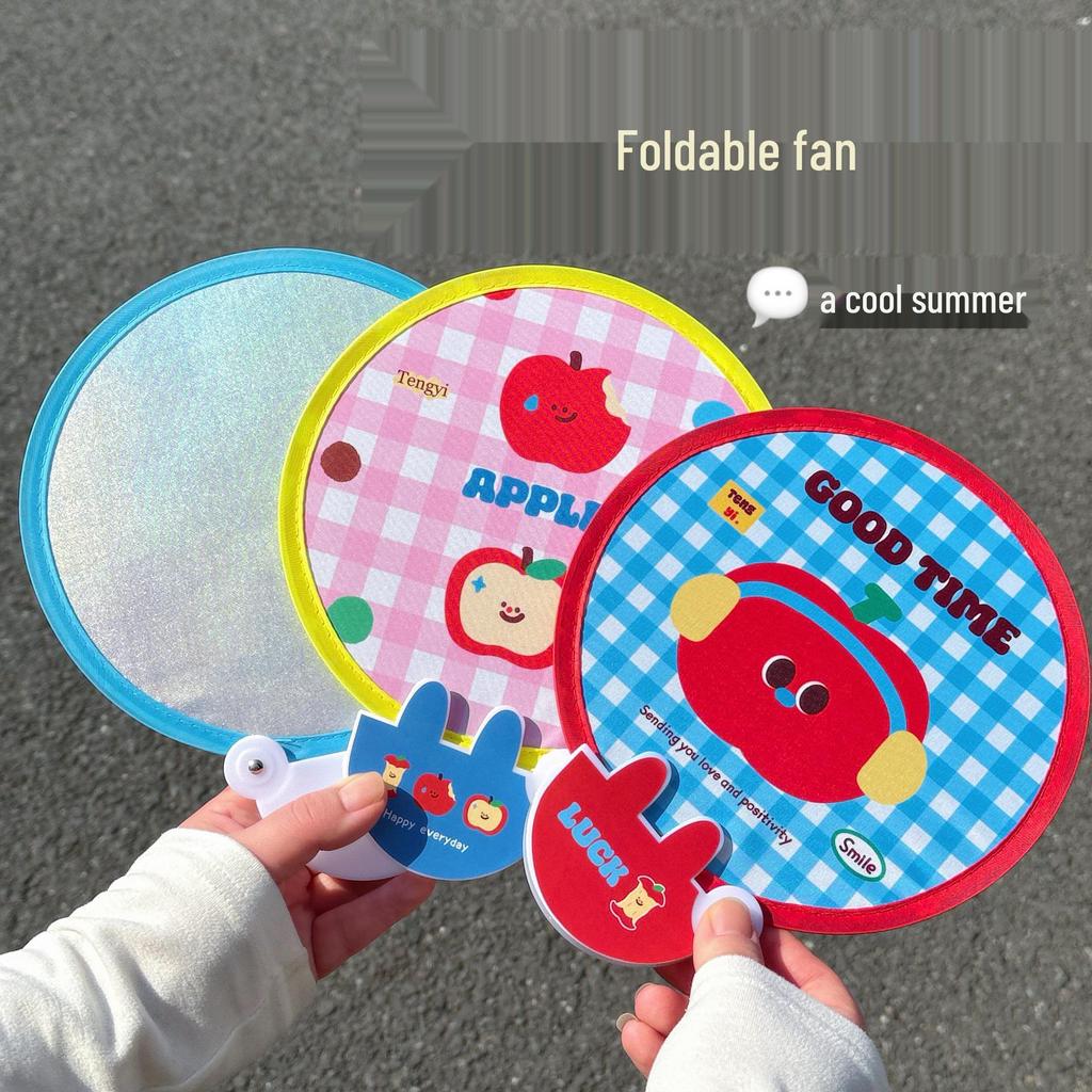 Tengyi Cute Mini Folding Handheld Fan & Photography Reflector