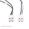 1 Pc G10Q Lamp Holder With 15/25cm Long Cable Ring Lamp Plug 4pins Lamp Base Insulating Tube Ultraviolet Light Lamp Base
