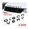 Kit de Letreiros para Capô e Porta-malas Land Rover Discovery 5 – 2 Conjuntos – Adesivos para Capô Dianteiro + Porta-malas Traseiro