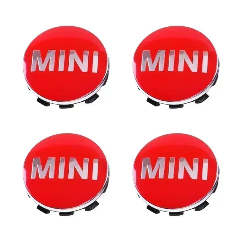 4pcs 54mm 56mm Car Rim Cover Wheel Hub Center Caps Badge Emblem for BMW Mini Cooper F54 F55 F56 F57 F60 R56 R57 R58 R59 JCW One